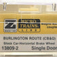 MicroTrains 13809-2 Z Scale Chicago Burlington & Quincy Stock Car #52002 LN/Box