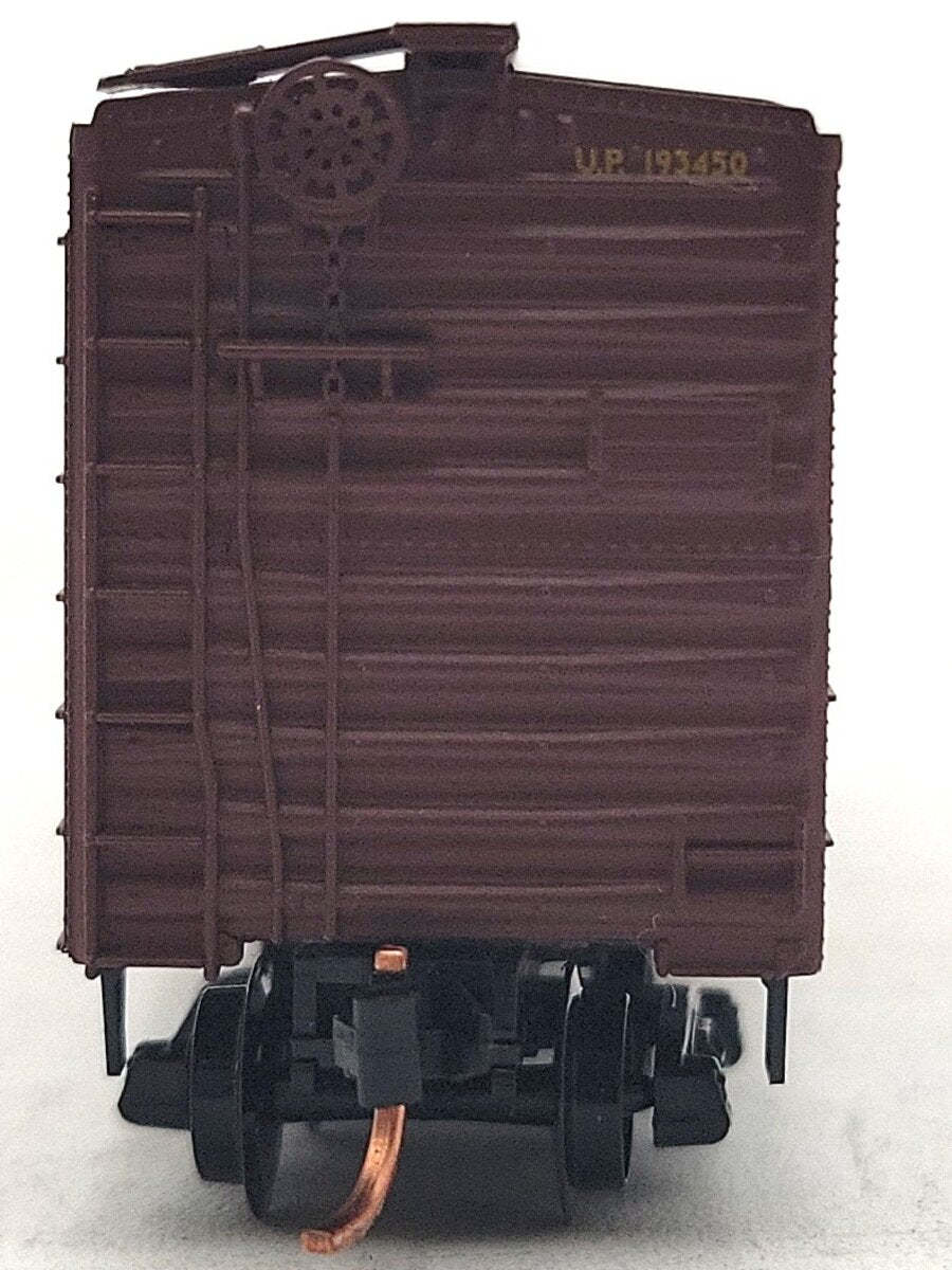 Micro-Trains 20296 N Scale Union Pacific 40' Standard Single Door BoxCar #193450 LN/Box