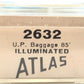 Atlas 2632 N Scale Union Pacific 85' Illuminated Baggage Passenger Car #5907 LN/Box