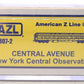 American Z-Line 71807-2 Z Scale New York Central Pullman Observation Car LN/Box