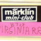 Marklin 8717 Z Scale Custom Commuter Passenger Car/Box