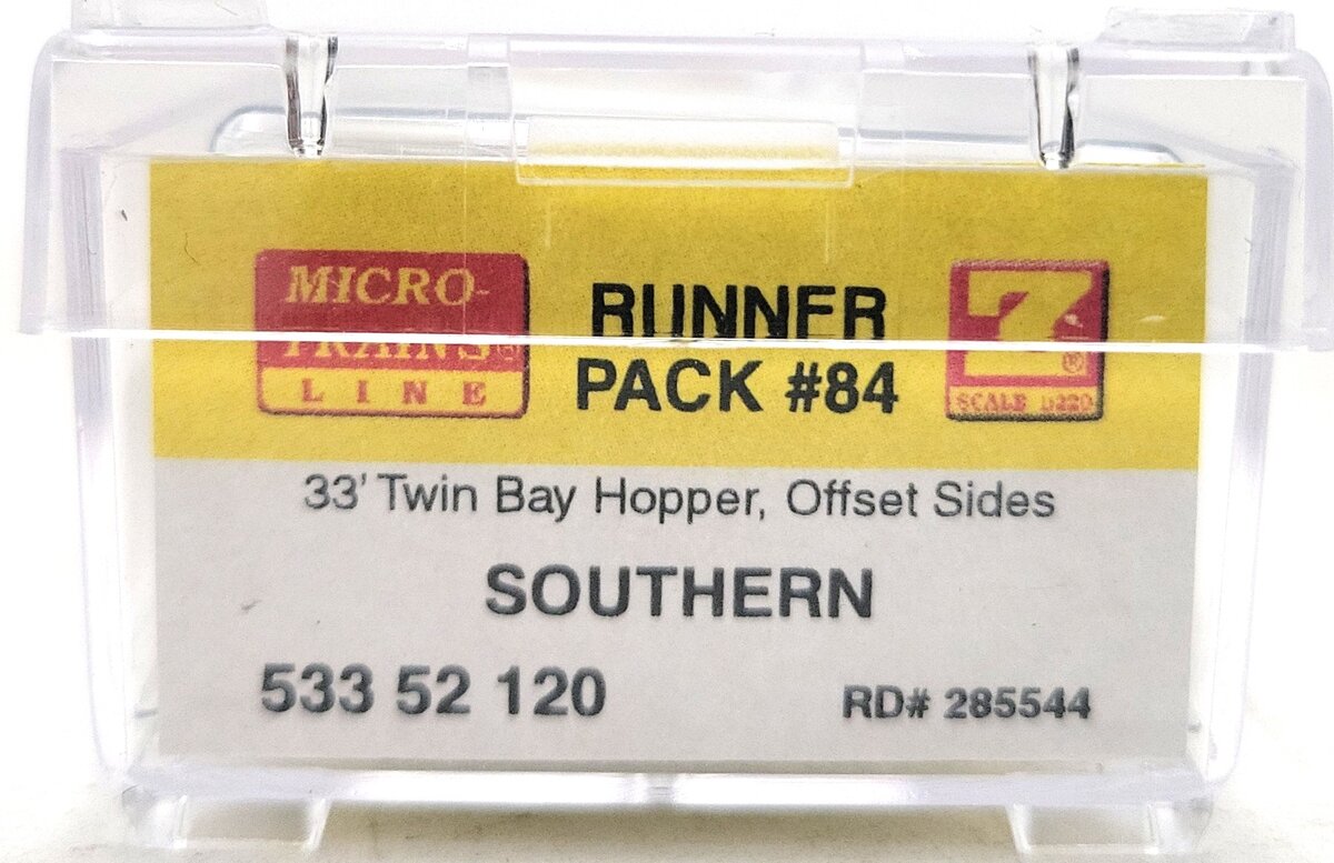 Micro-Trains 53352120 Z Southern 33' Twin Bay Hopper w/ offset slides #285544 LN/Box