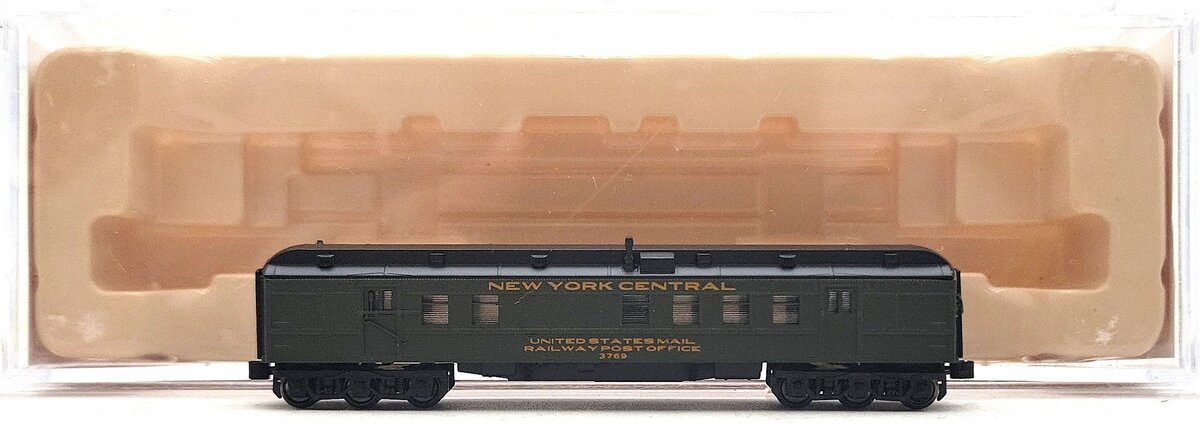 American Z-Line 71907-2 Z Scale NYC Heavyweight RPO Post Office Car #3769 LN/Box