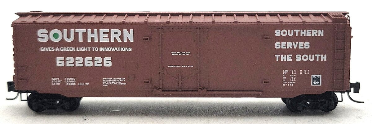 Micro-Trains 13618-2 Z Scale Southern 50' Box Car #522626 LN/Box