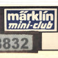 Marklin 8832 Z Union Pacific A-B-A F7 Diesel Locomotive #1471 EX/Box