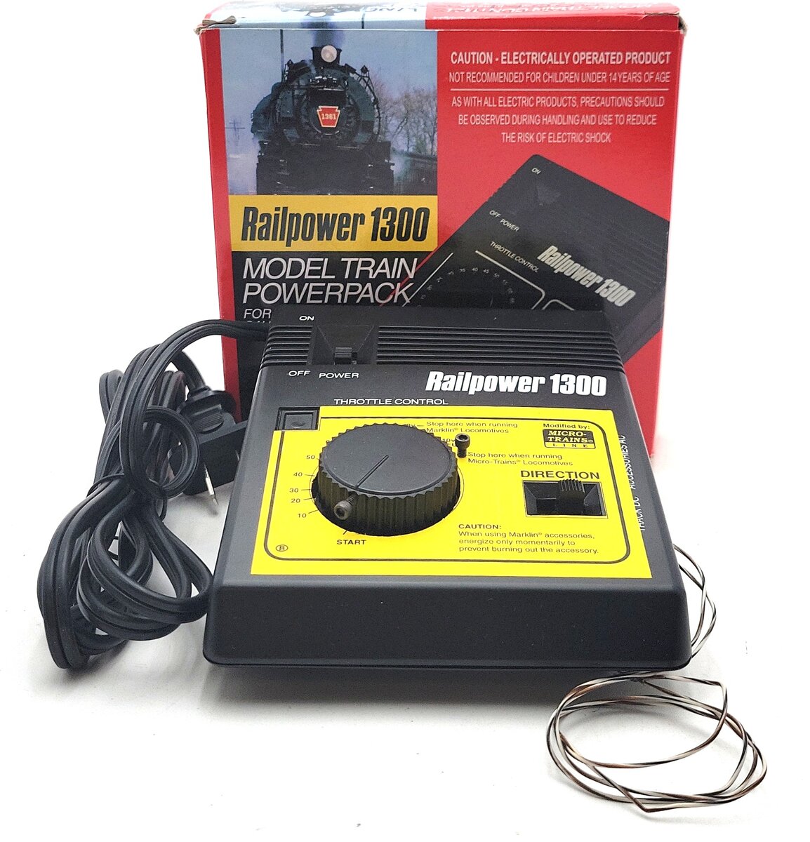 MRC 1300 Railpower Model Train Powerpack - Modified LN/Box