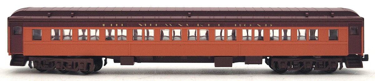 American Z-Line 71731-0 Z Scale Milwaukee Road Coach Car LN/Box