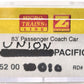 Micro-Trains 55200010 Z Scale Union Pacific Smoothside Coach Car/Box
