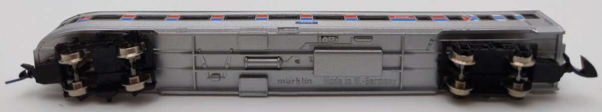 Marklin 8765 Z Scale Amtrak Passenger Observation Car #3344 LN/Box