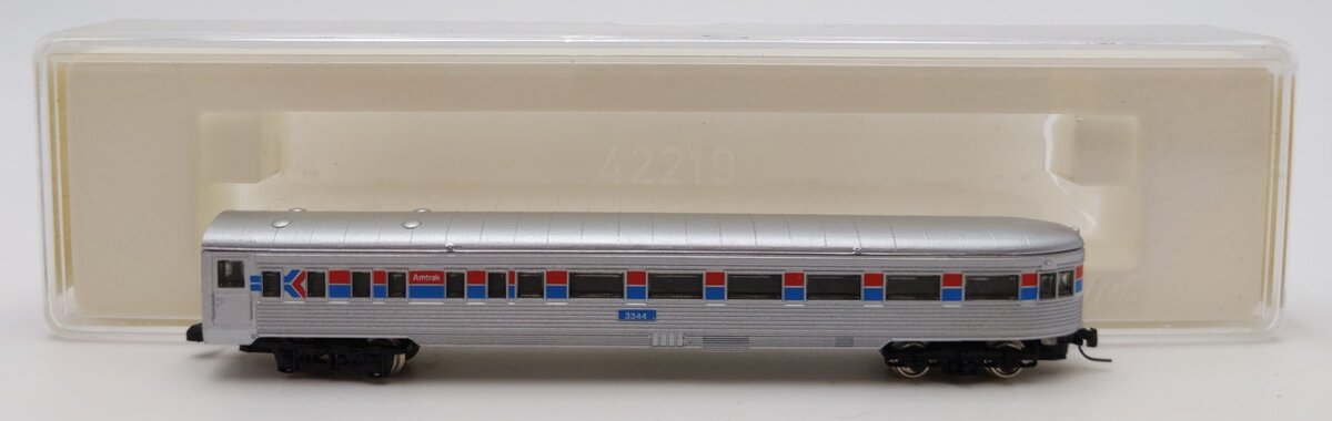 Marklin 8765 Z Scale Amtrak Passenger Observation Car #3344 LN/Box