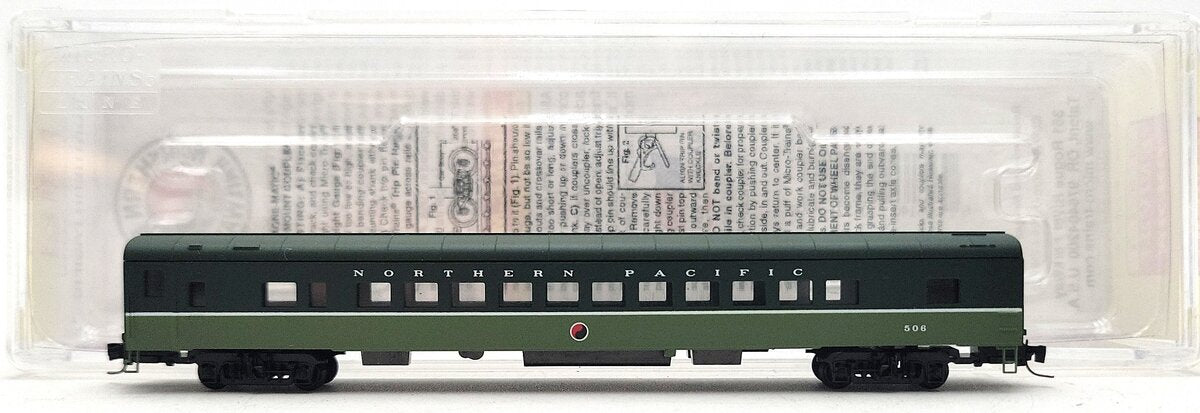 MicroTrains 55200120 Z Northern Pacific Smooth-Side Coach - Ready to Run LN/Box