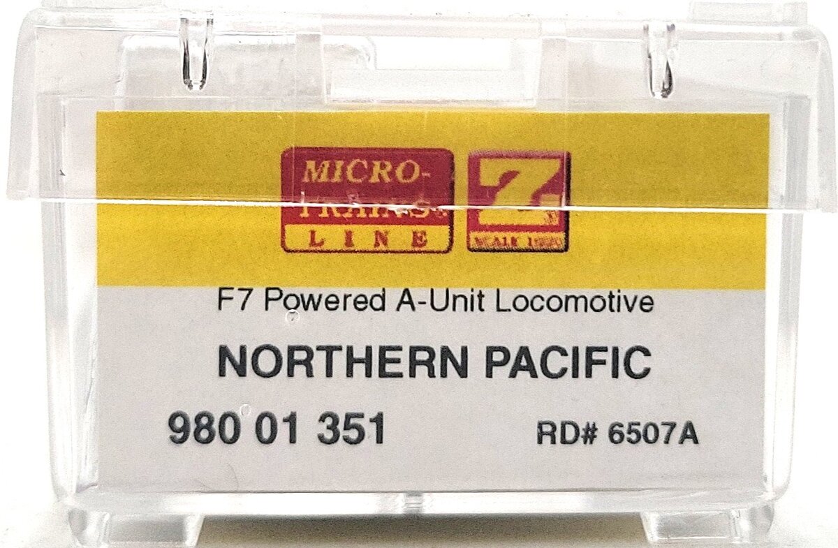 MicroTrains 98001351 Z Northern Pacific F7A Rd# 6507A LN/Box