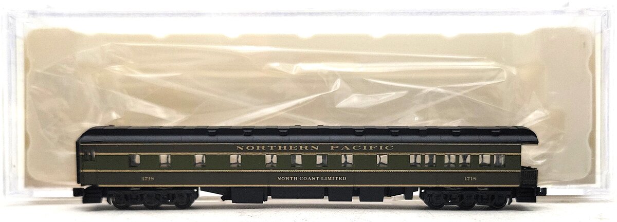 American Z-Line 71833-1 Z Scale Northern Pacific 3-2 Observation Car #1718 LN/Box