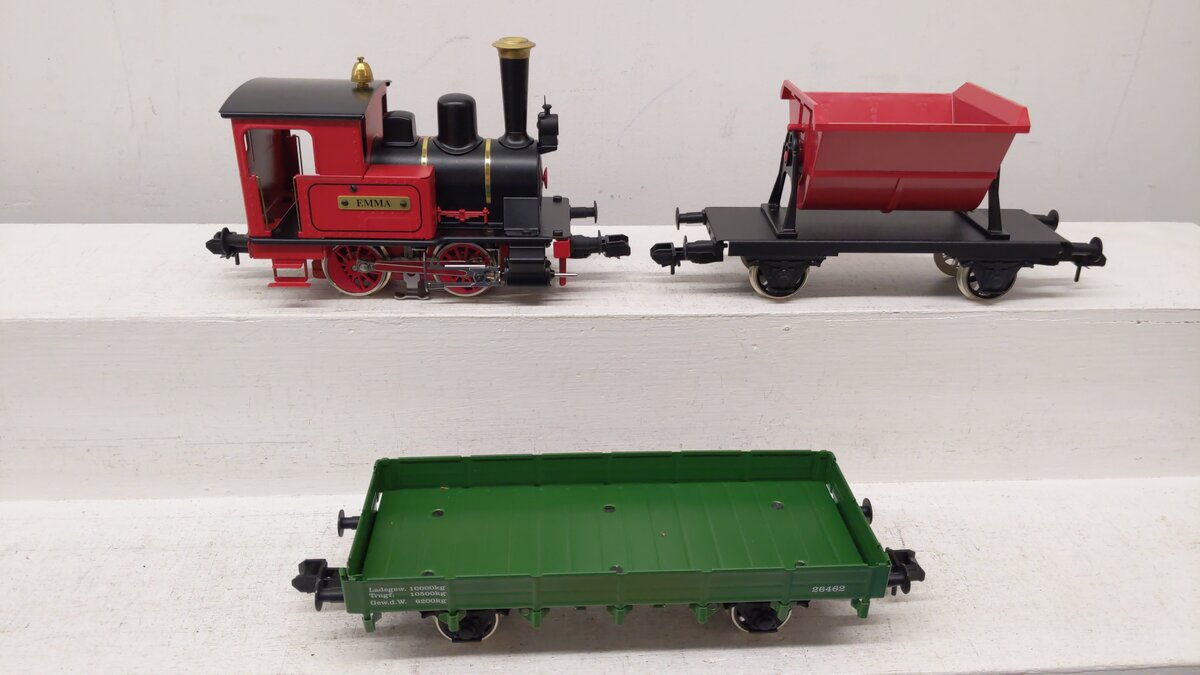 Marklin 54404 Maxi 1 Gauge Steam Train Set EX/Box