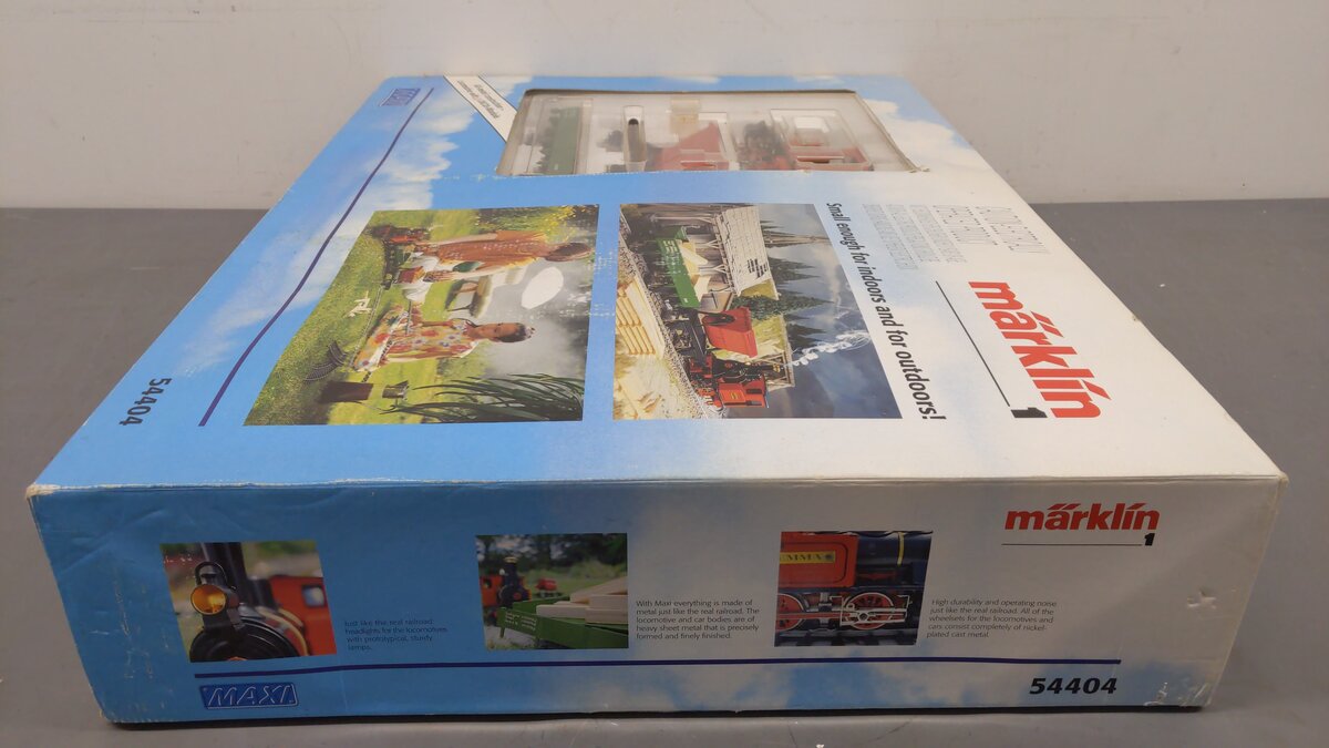 Marklin 54404 Maxi 1 Gauge Steam Train Set EX/Box