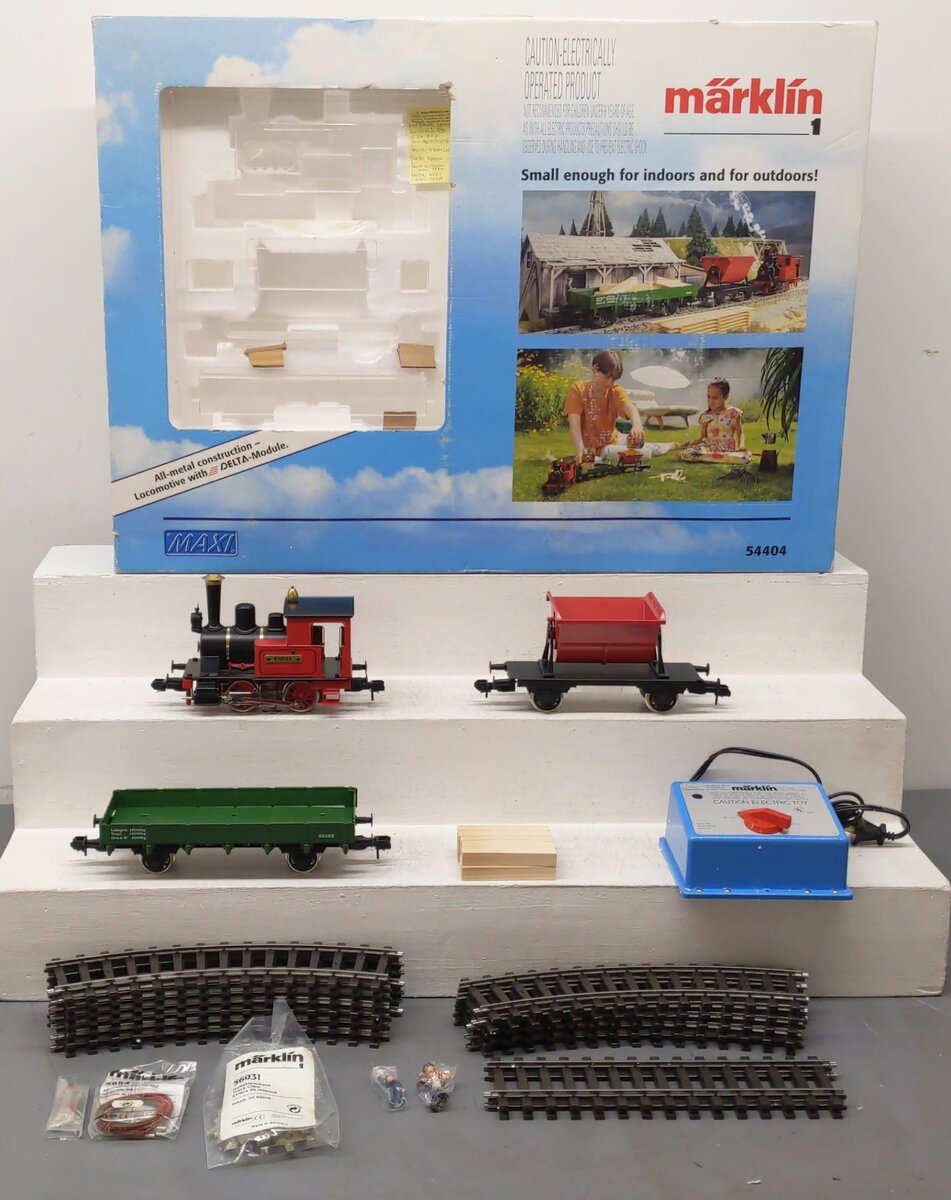 Marklin 54404 Maxi 1 Gauge Steam Train Set EX/Box