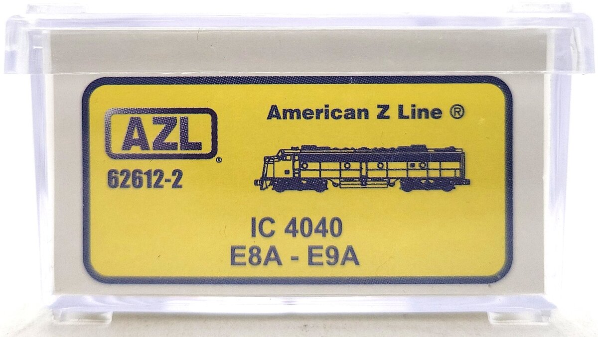 American Z-Line 62612-2 Z Scale Illinois Central Diesel Locomotive #4040 LN/Box