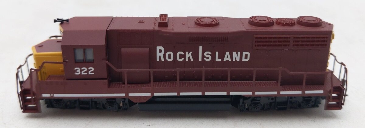 Micro-Trains 98101102 Z Rock Island GP35 Powered Diesel Locomotive #322 LN/Box