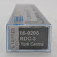 Kato 166-0206 New York Central Budd RDC-3 Baggage/RPO # M499 VG/Box