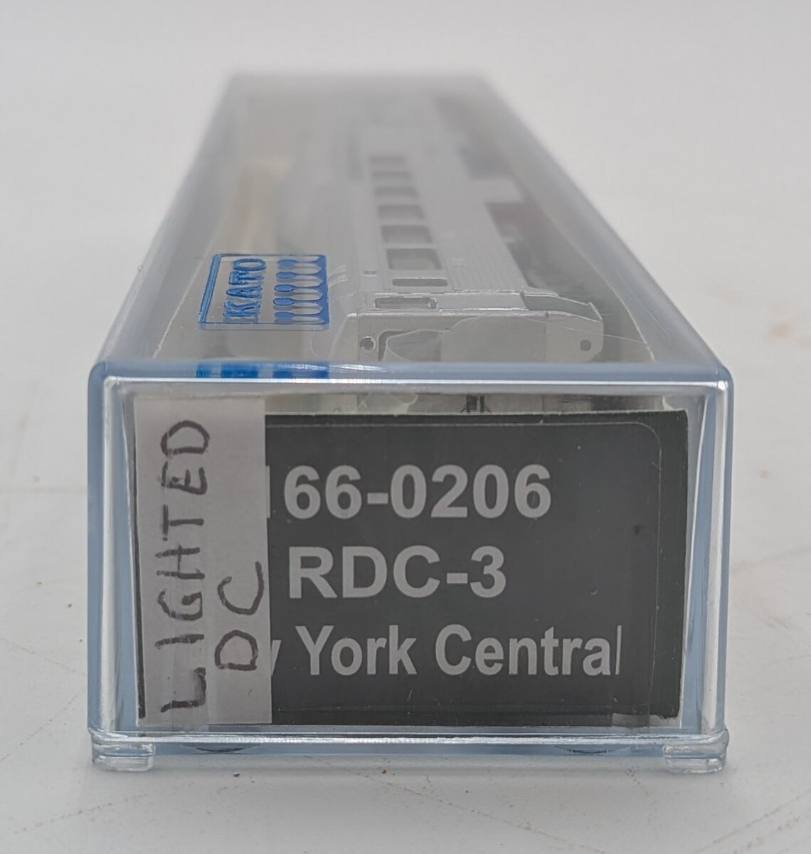 Kato 166-0206 New York Central Budd RDC-3 Baggage/RPO # M499 VG/Box