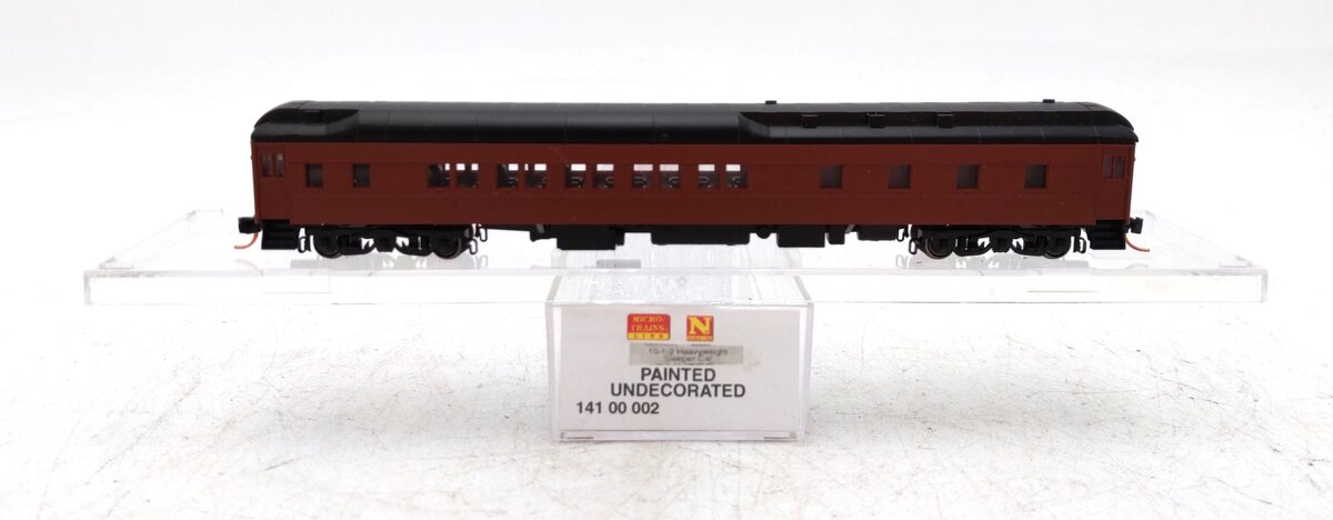 Micro-Trains 14100002 N Undecorated Pullman Sleeper Car w/ Lighting LN/Box