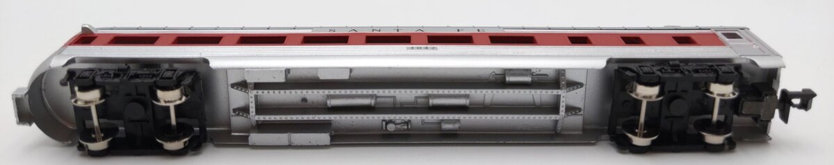 Model Power 3042 N Scale Santa Fe 75' Steamlined Observation Passenger Car #3042 LN/Box