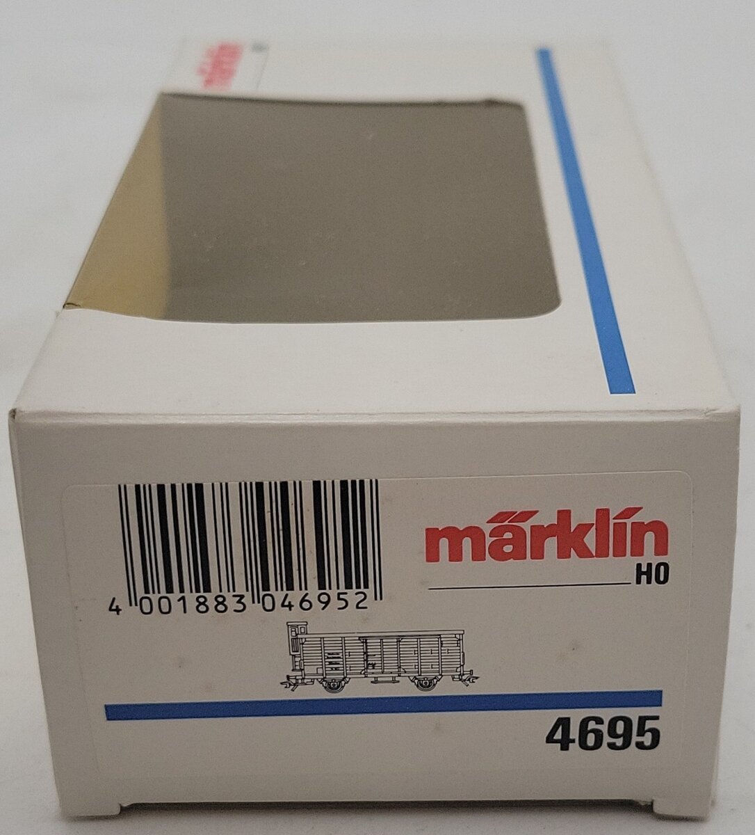 Marklin 4695 HO Scale Deutsche Reichsbahn Boxcar w/ Brackman's Cabin #14103 LN/Box
