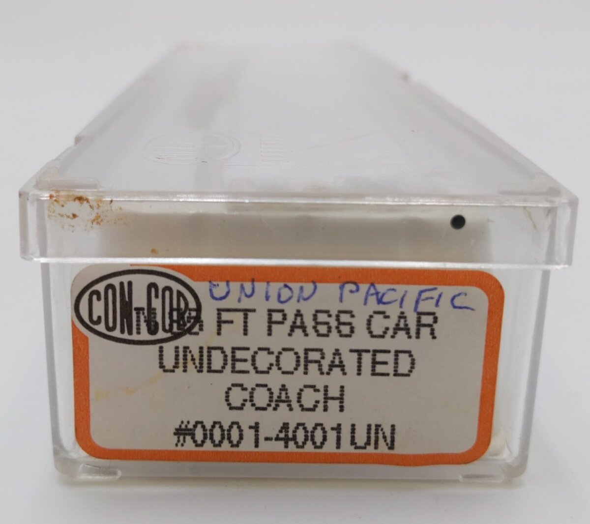 Con-Cor 4001 N Scale Union Pacific 85' Passenger Coach Car-Custom/Box
