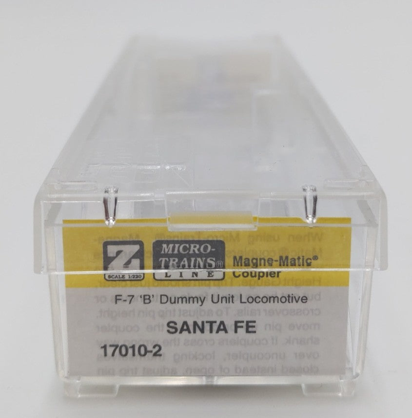 Micro-Trains 17010-2 Z Scale Santa Fe F-7 B Dummy Unit Diesel Locomotive LN/Box
