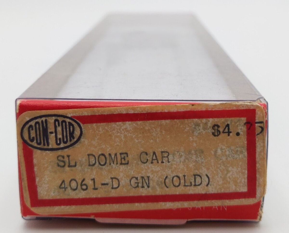 Con-Cor 4061-D N Scale Great Northern "Empire Builder" Dome Passenger Car EX/Box