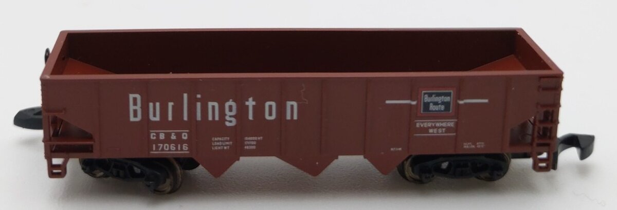 Marklin 81835 Z Scale Chicago Burlington & Quincy Hopper #170616 LN