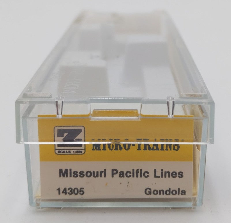 Micro-Trains 14305 Z Scale Missouri Pacific Lines Gondola #7127 LN/Box