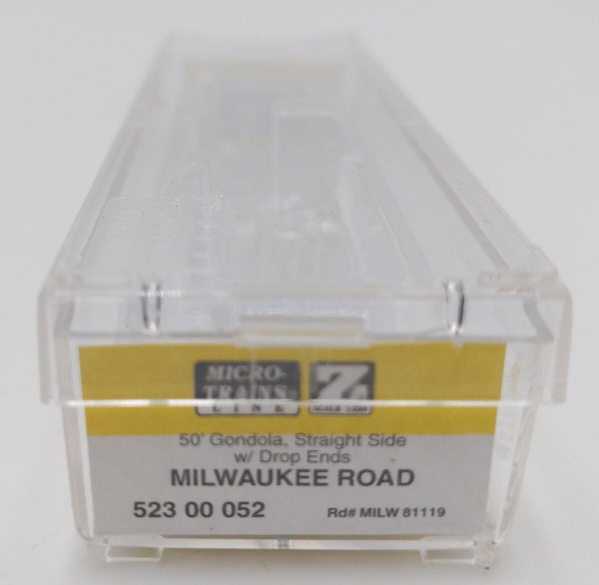Micro-Trains 52300052 Z MILW 50' Straight Sides & Drop Ends Gondola #81119 LN/Box