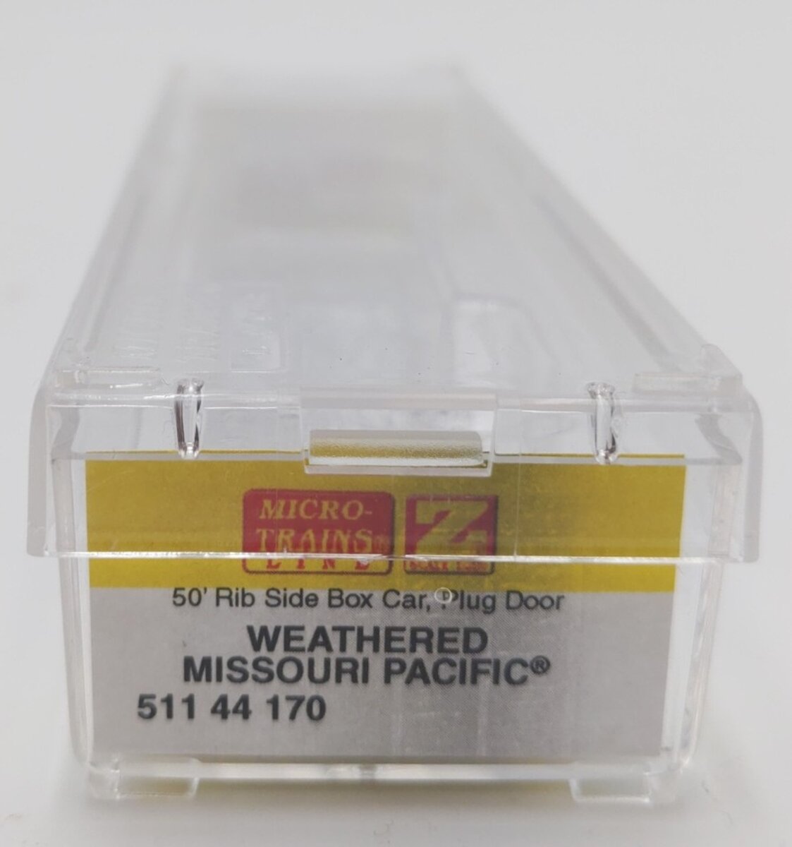 MicroTrains 51144170 Z Missouri Pacific Weathered 50' Rib Side Box Car #253668 LN/Box