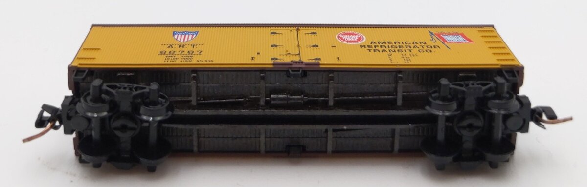 Micro-Trains 51800041 Z American Refrigerator Transit Co 40' Wood Reefer #22787 LN/Box