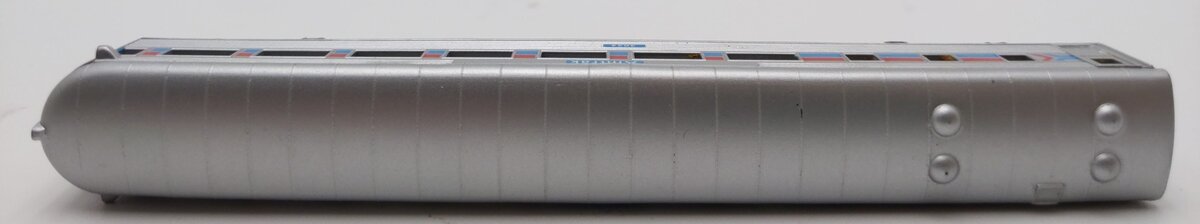 Model Power 3043 N Scale Amtrak 75' Observation Car EX/Box