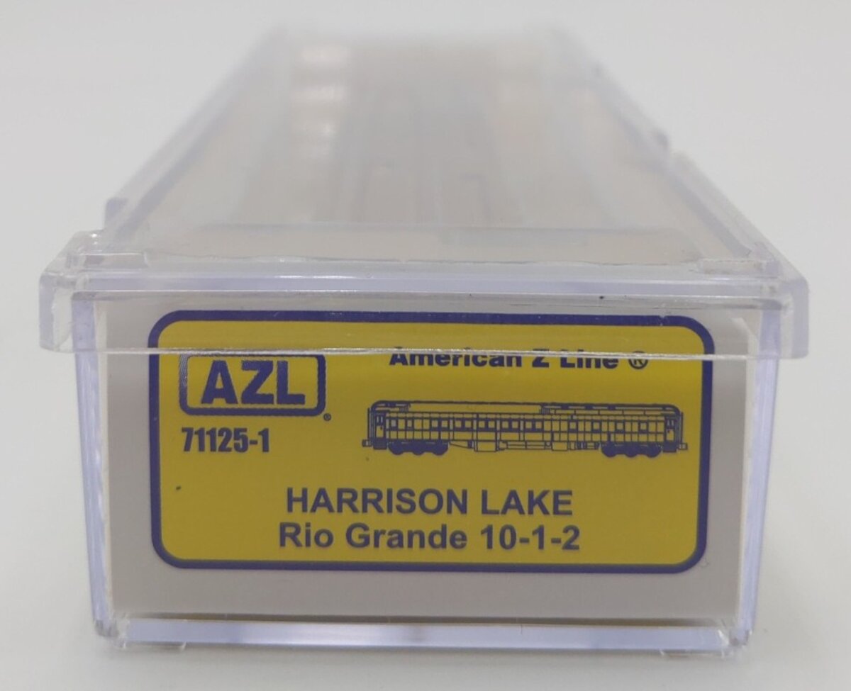 American Z-Line 71125-1 Z Denver & Rio Grande Western "Harrison Lake" Sleeper LN/Box