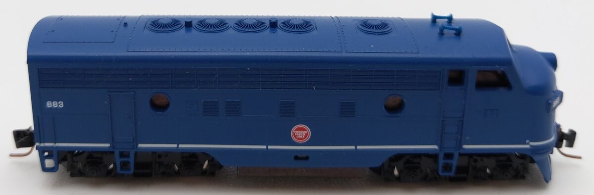 Micro-Trains 98001260 Z Missouri Pacific EMD F7-A Powered Diesel Locomotive #833 LN/Box