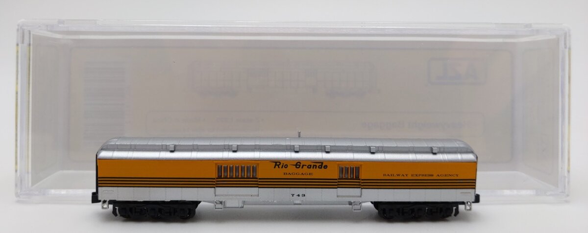 American Z-Line 71625-2 Z Denver & Rio Grande Heavyweight Baggage Car #743 LN/Box