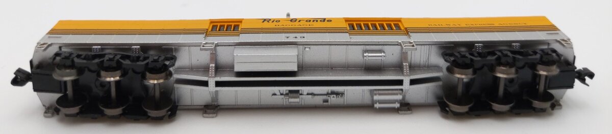 American Z-Line 71625-2 Z Denver & Rio Grande Heavyweight Baggage Car #743 LN/Box