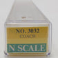 Model Power 3032 N Scale Santa Fe 75' Stearmline Coach Passenger Car LN/Box