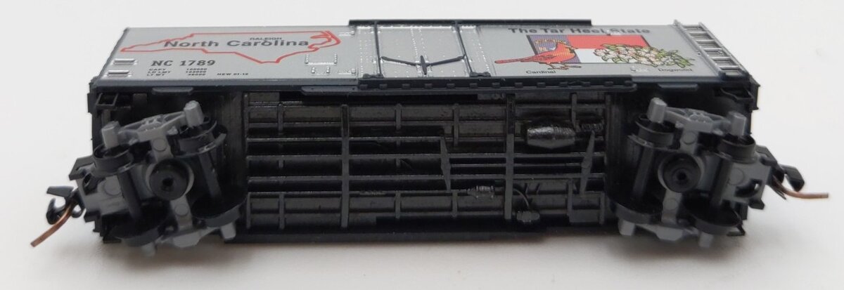 Micro-Trains 50200542 Z North Carolina 40' Standard Plug-Door Box Car #1789 LN/Box