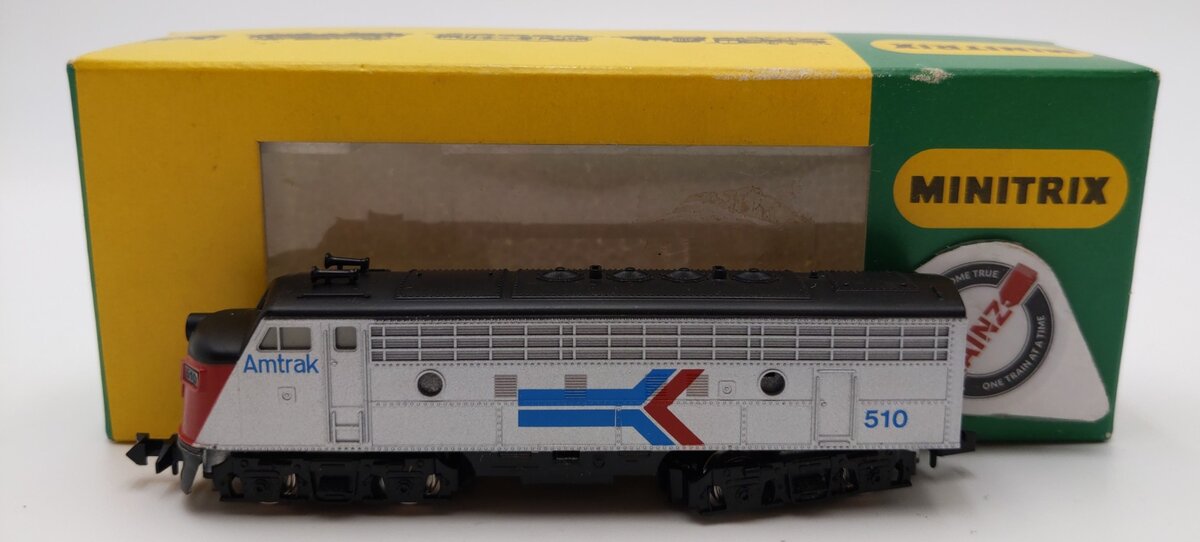 Minitrix 2957 N Scale Santa Fe Diesel Locomotive #510 LN/Box