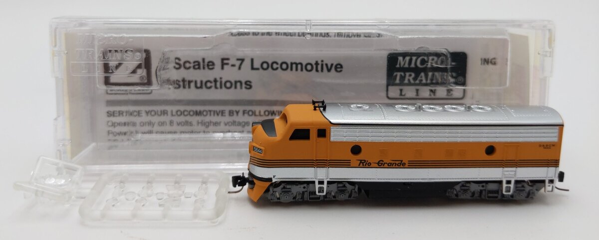 Micro-Trains 98001392 Z D&RGW EMD F7A Diesel Locomotive #5644 LN/Box