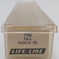 Life Like 7785 N Santa Fe Powered FA-1 Diesel Locomotive #200 VG/Box