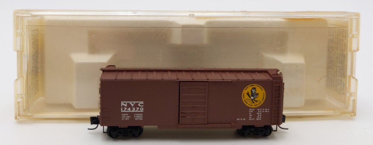 Micro-Trains 14117-2 Z Scale New York Central Boxcar #174370 LN/Box