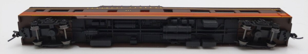 Con-Cor 0001-040249 N IC 85' Smooth-Side Mid-Train Dome w/Micro-Trains Couplers