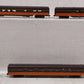 Con-Cor 0001-004024 Illinois Central N Scale 5-Car Passenger Set w/Lights EX