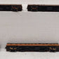 Con-Cor 0001-004024 Illinois Central N Scale 5-Car Passenger Set w/Lights EX