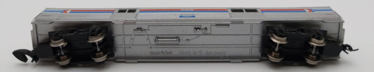 Marklin 8764 Z Scale Amtrak Passenger Baggage Car #1047 EX